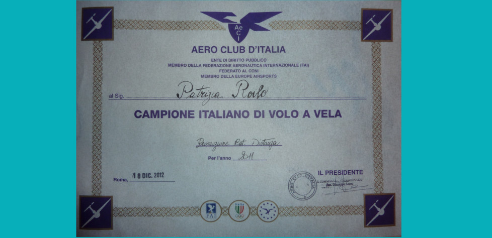 Patrizia Rolio: Campionato ilaliano promozione distanza 2011
